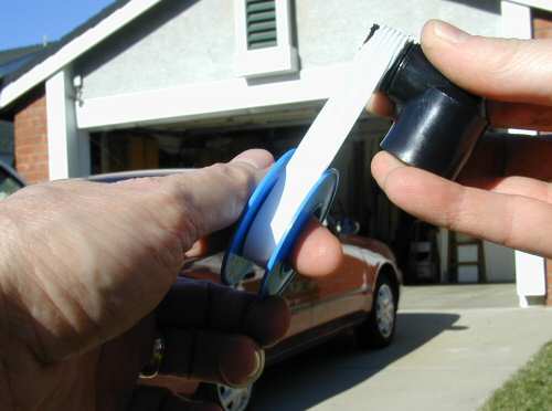 Applying Teflon Tape to thread