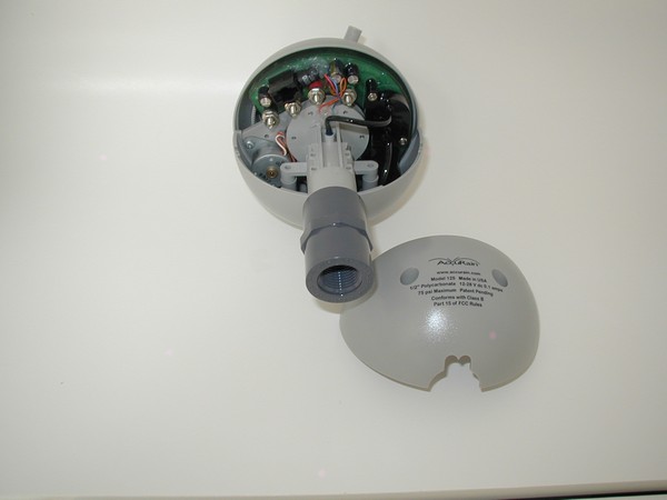 An inside look at the Accu-Rain robot.