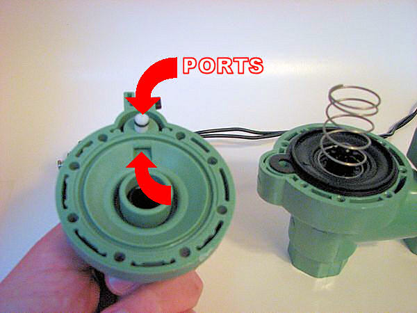 Ports in Lid