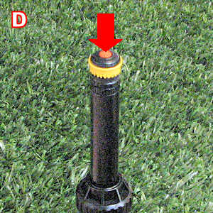 Rainbird 22SA Pop-Up Gear-Drive Stream Rotor (Rotary Nozzle)