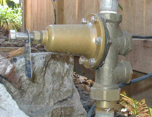 A Watts brand Pressure Reducing Valve